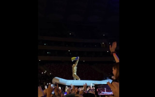 Rammstein підняли український прапор на своєму концерті у Варшаві, відео